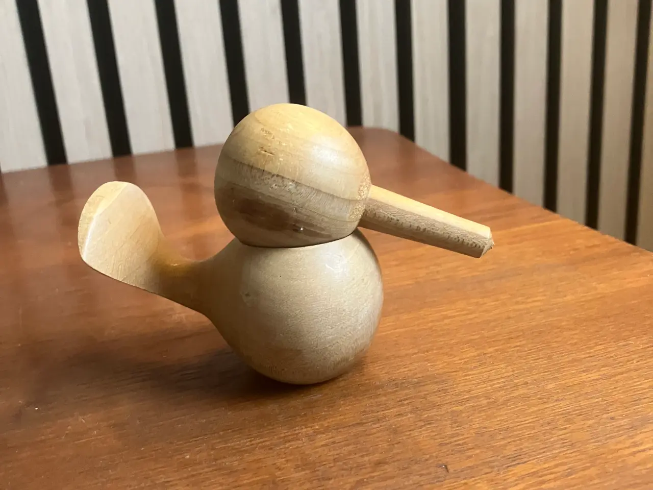 Billede 2 - Træfigur formet som en fugl