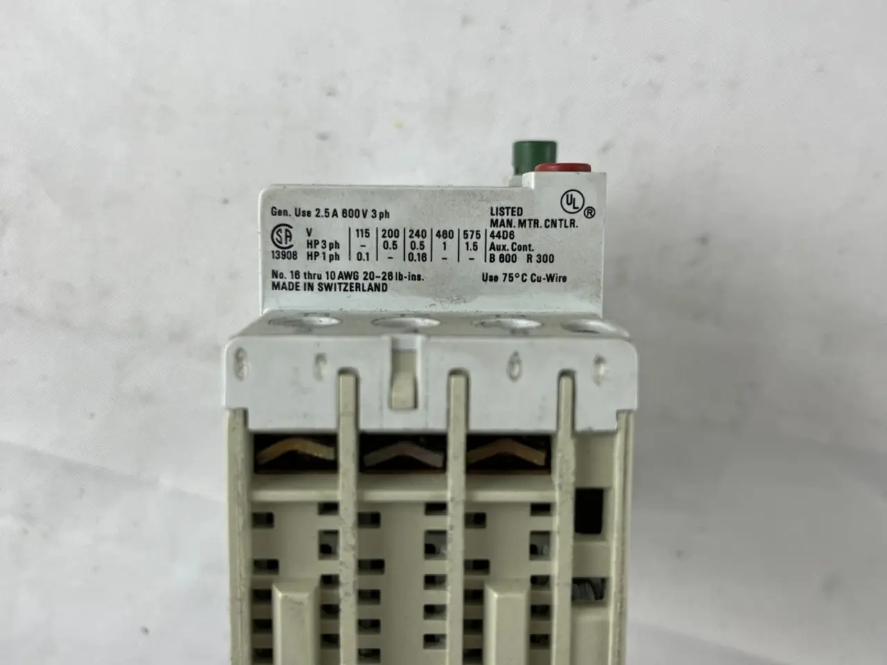 Billede 5 - Allen‑Bradley 140-MN-0040 Manual Motor Starter