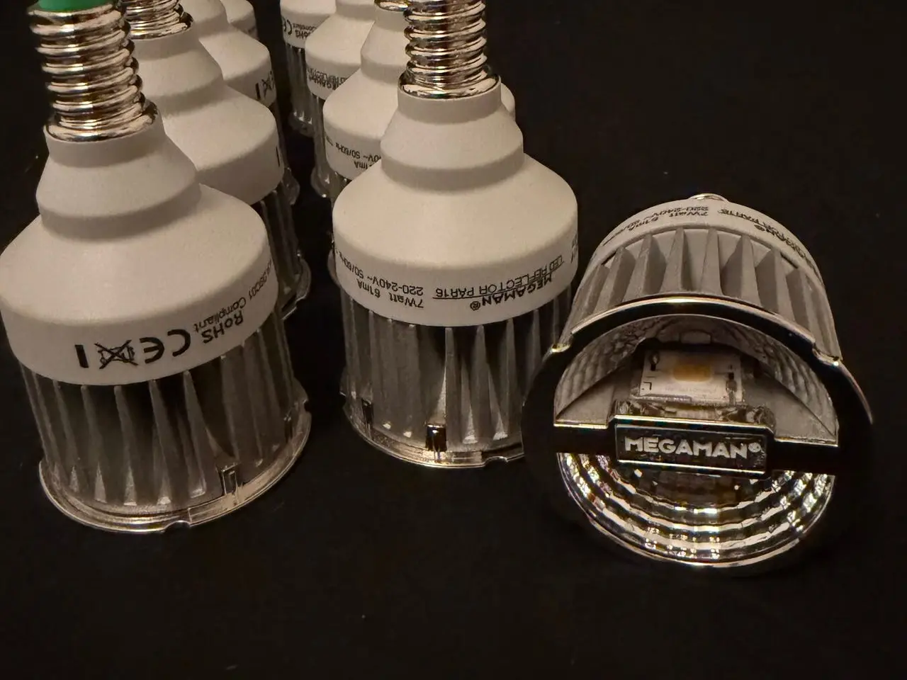 Billede 5 - Megaman LED-pærer E14 7W varm hvid – ca. 8 stk.
