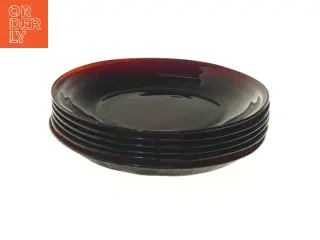 Desserttallerkener, 6 stykker (str. 6 styk ø 19 cm)