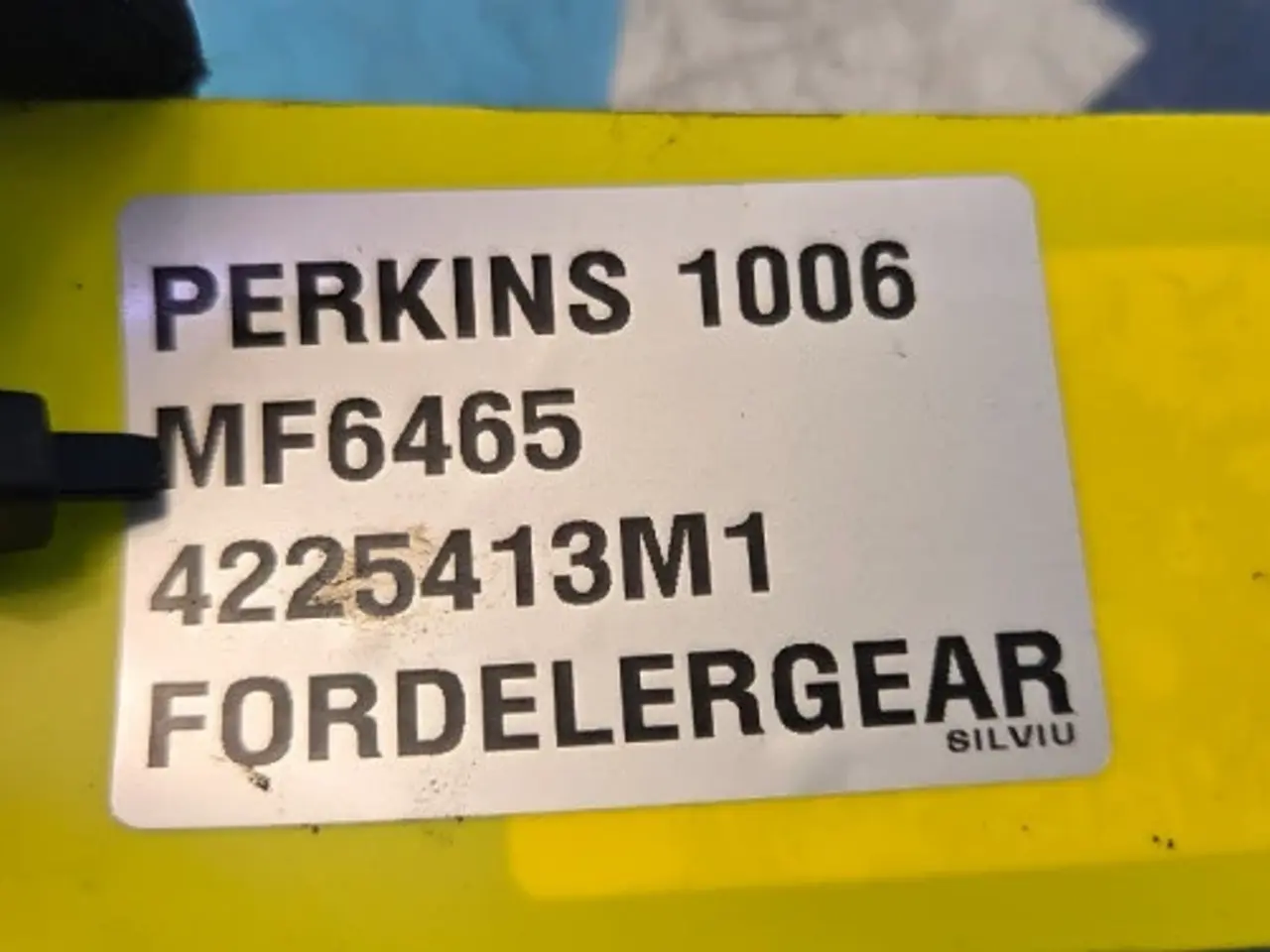 Billede 11 - Perkins 1006 Fordelergear 4225413M1