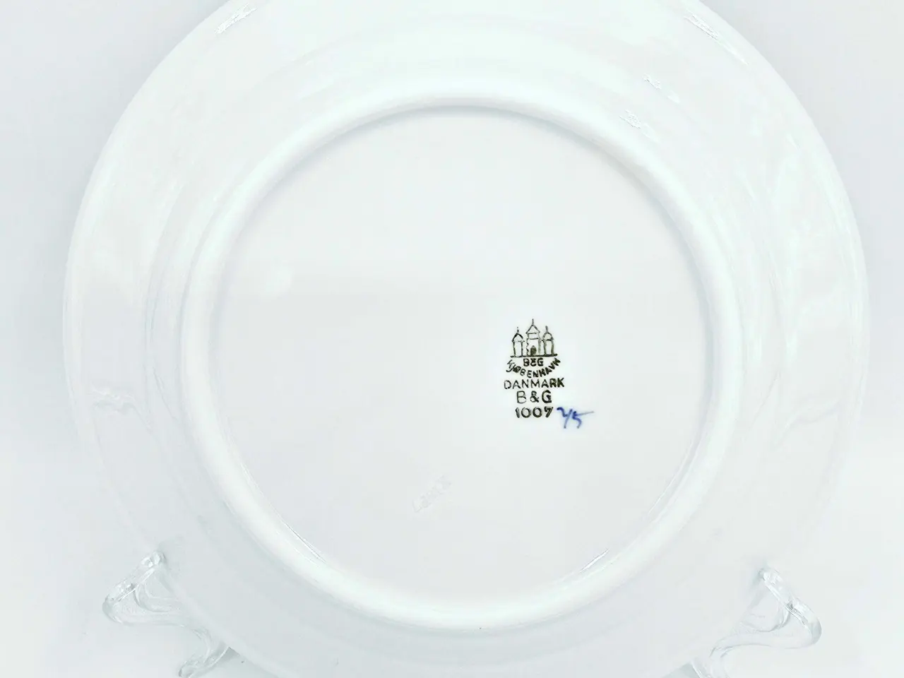Billede 11 - Blåmalet Hotelporcelæn Frokosttallerken 1 sorterin