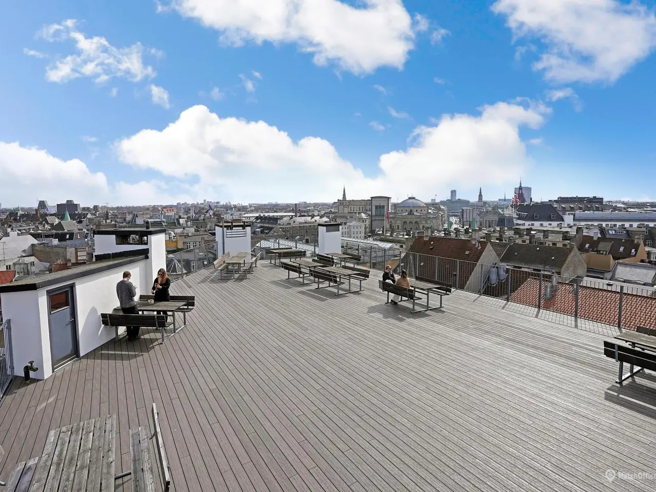 Billede 2 - Centrale og effektive kontorer med adgang til tagterrasse og parkering