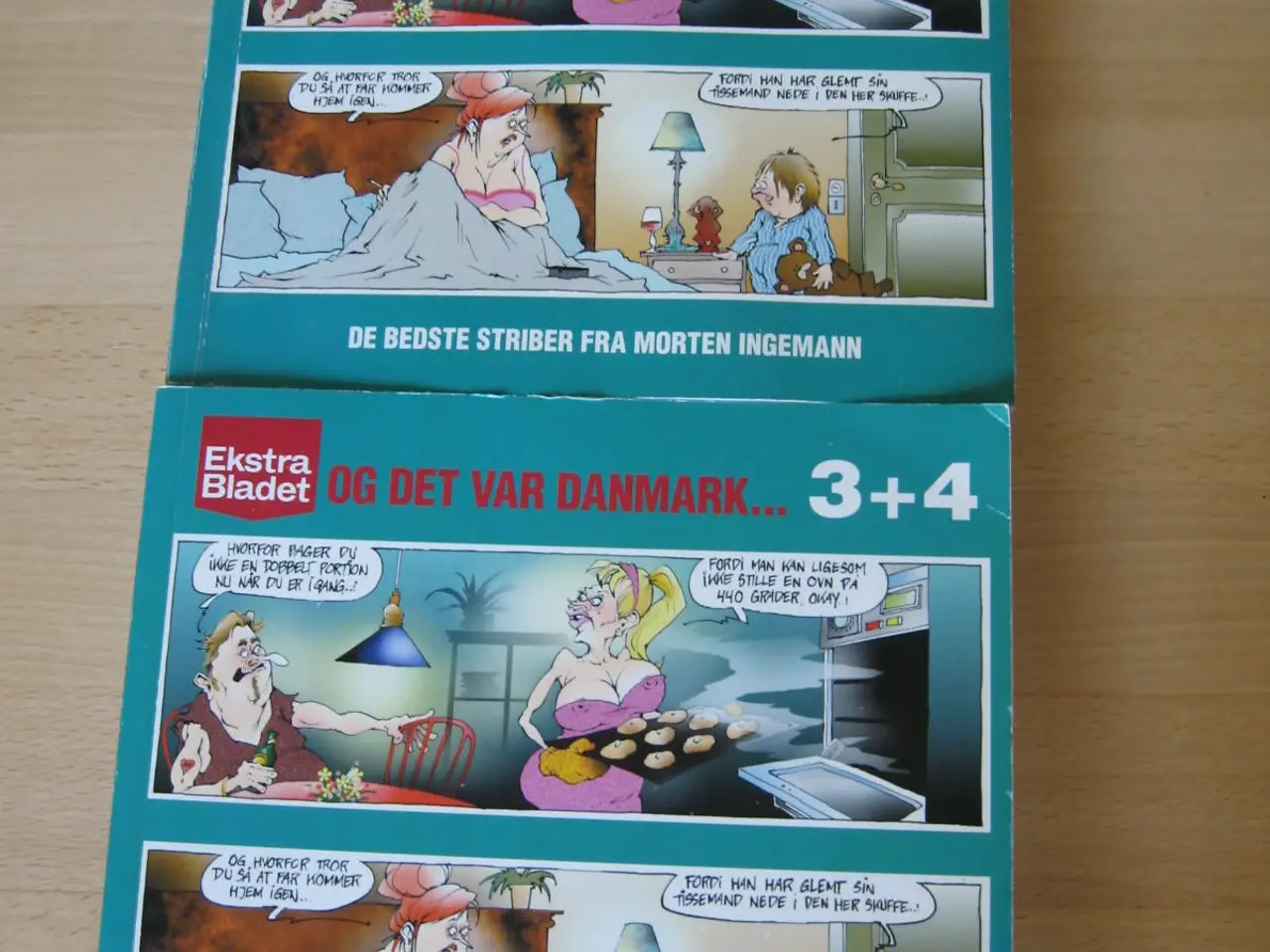 Billede 1 - Ekstra bladet og det var Danmark 3+4