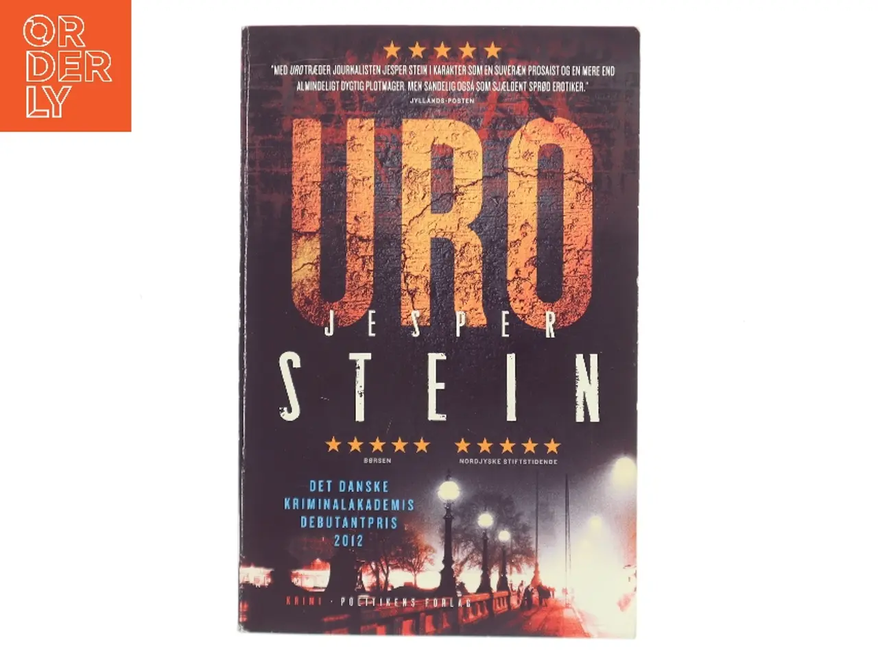 Billede 1 - Uro af Jesper Stein (Bog)