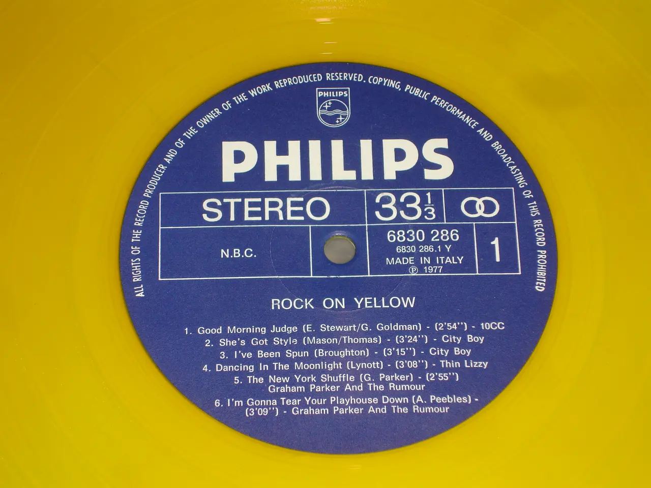 Billede 4 - Rock On Yellow ( 10 CC, Thin Lizzy, Nazareth m.fl