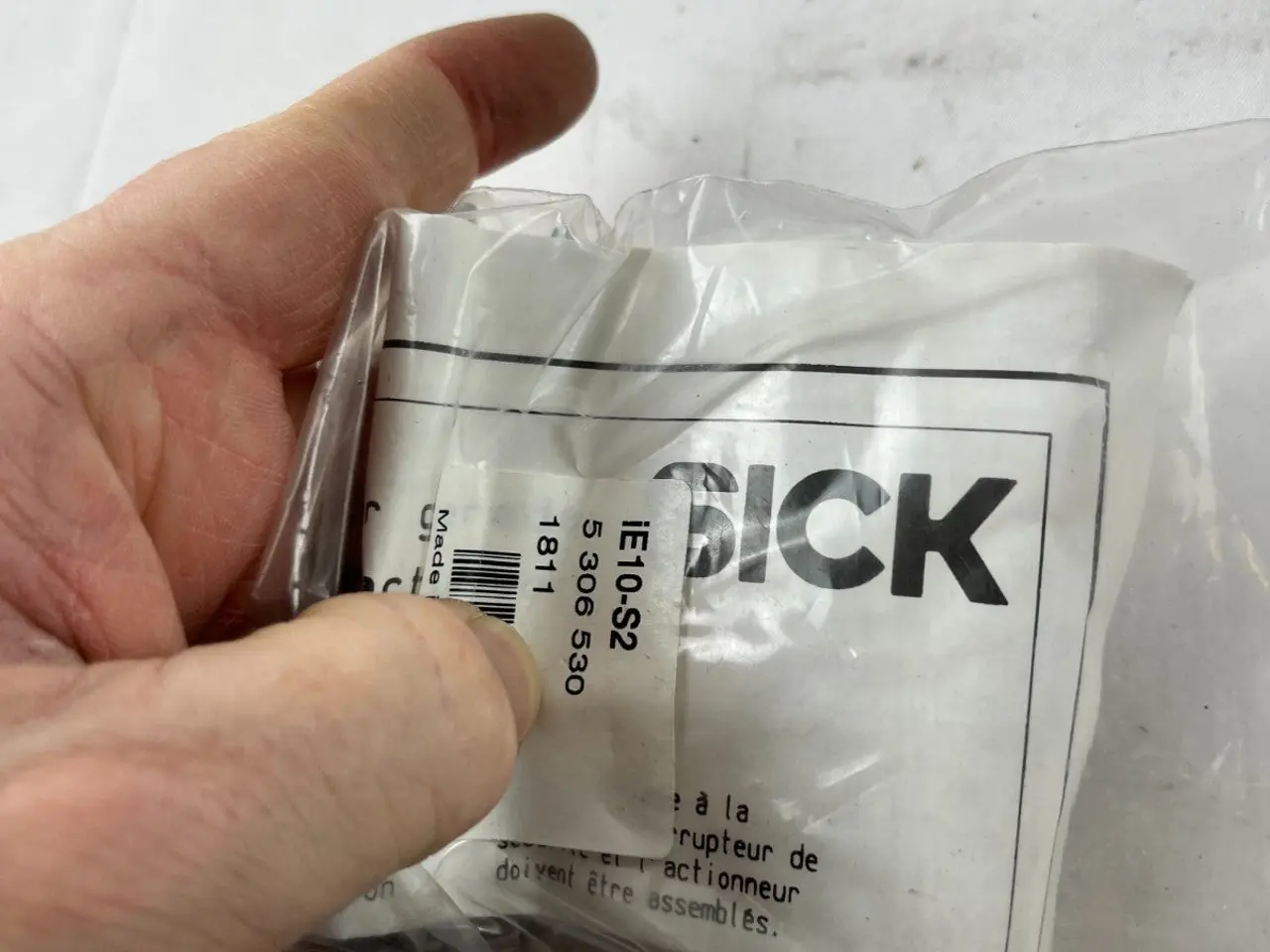 Billede 4 - Sick iE10-S2 Safety Actuator 5306530 Straight i10