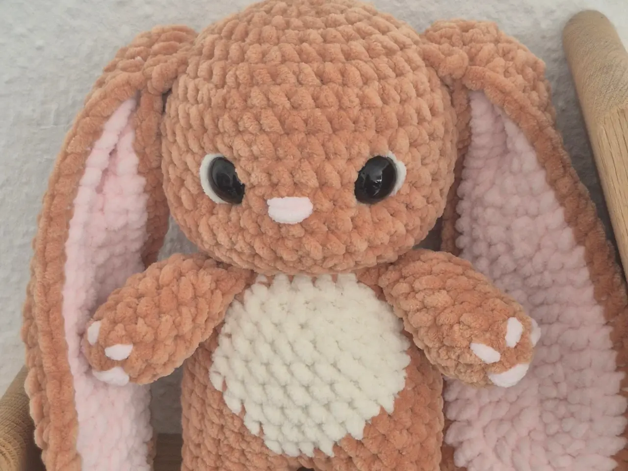 Billede 2 - Hæklet kanin bamse