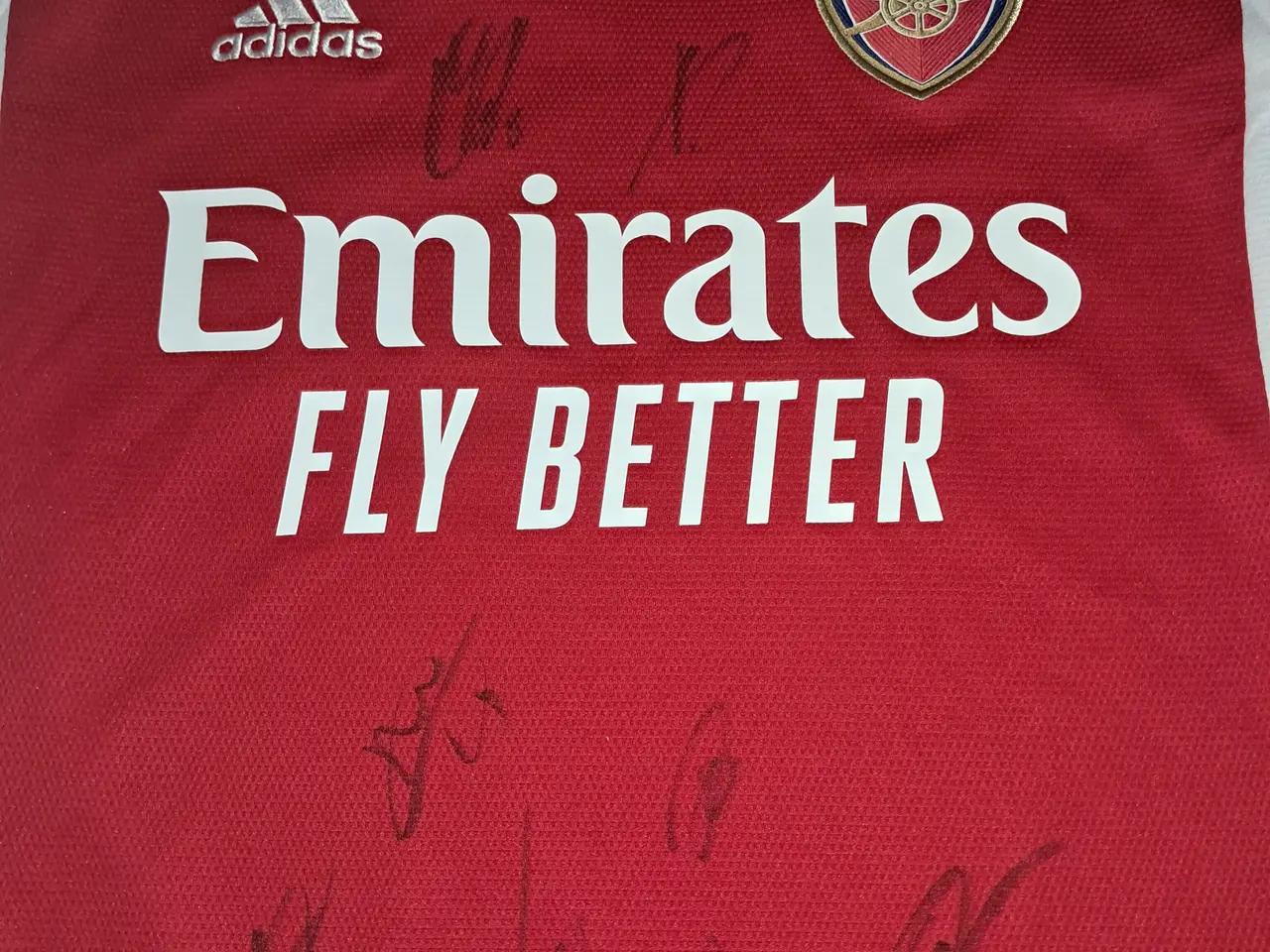 Billede 2 - Arsenal 2021 /22 med bla saka og ødegaard 