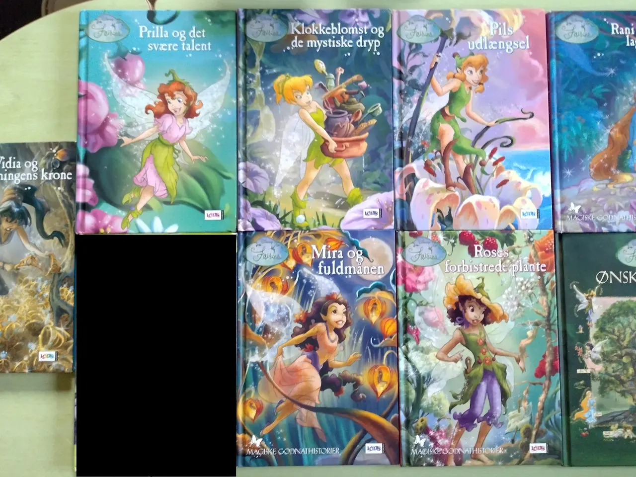 Billede 1 - 8 Stk. Disney Fairies Bøger