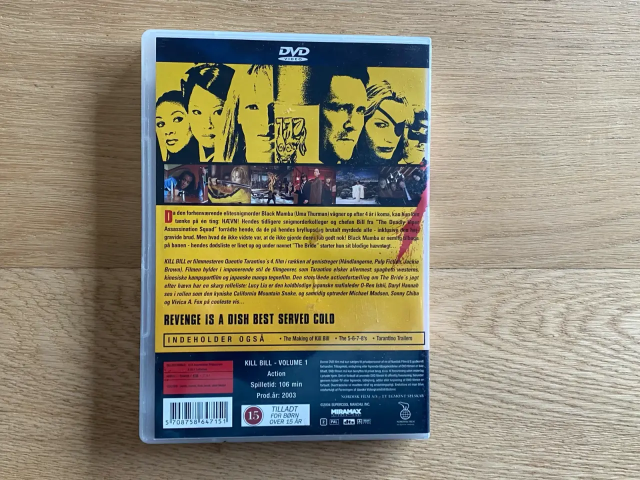 Billede 2 - Kill Bill DVD