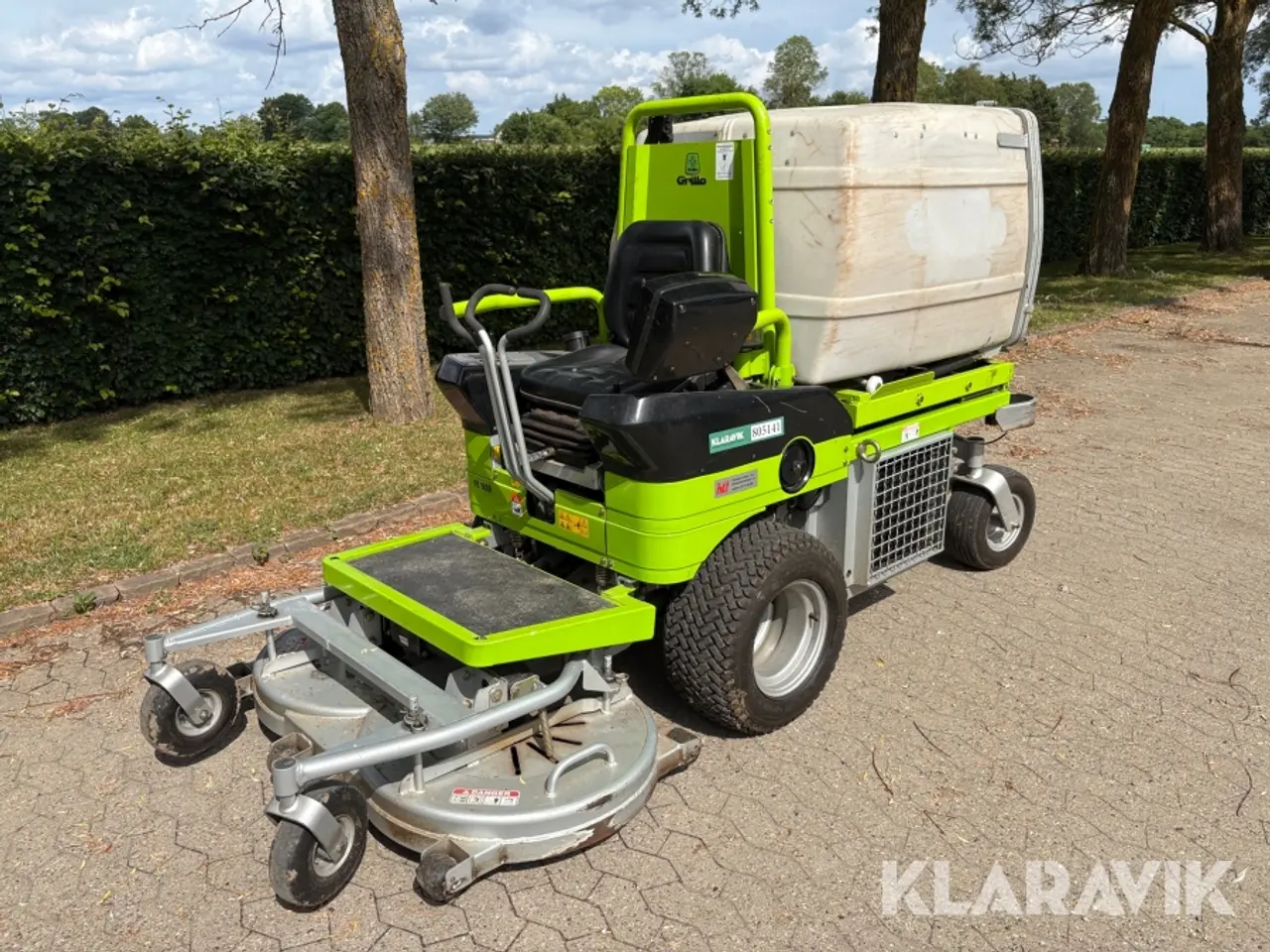 Billede 1 - Plæneklipper Grillo FD 1000 med opsamler