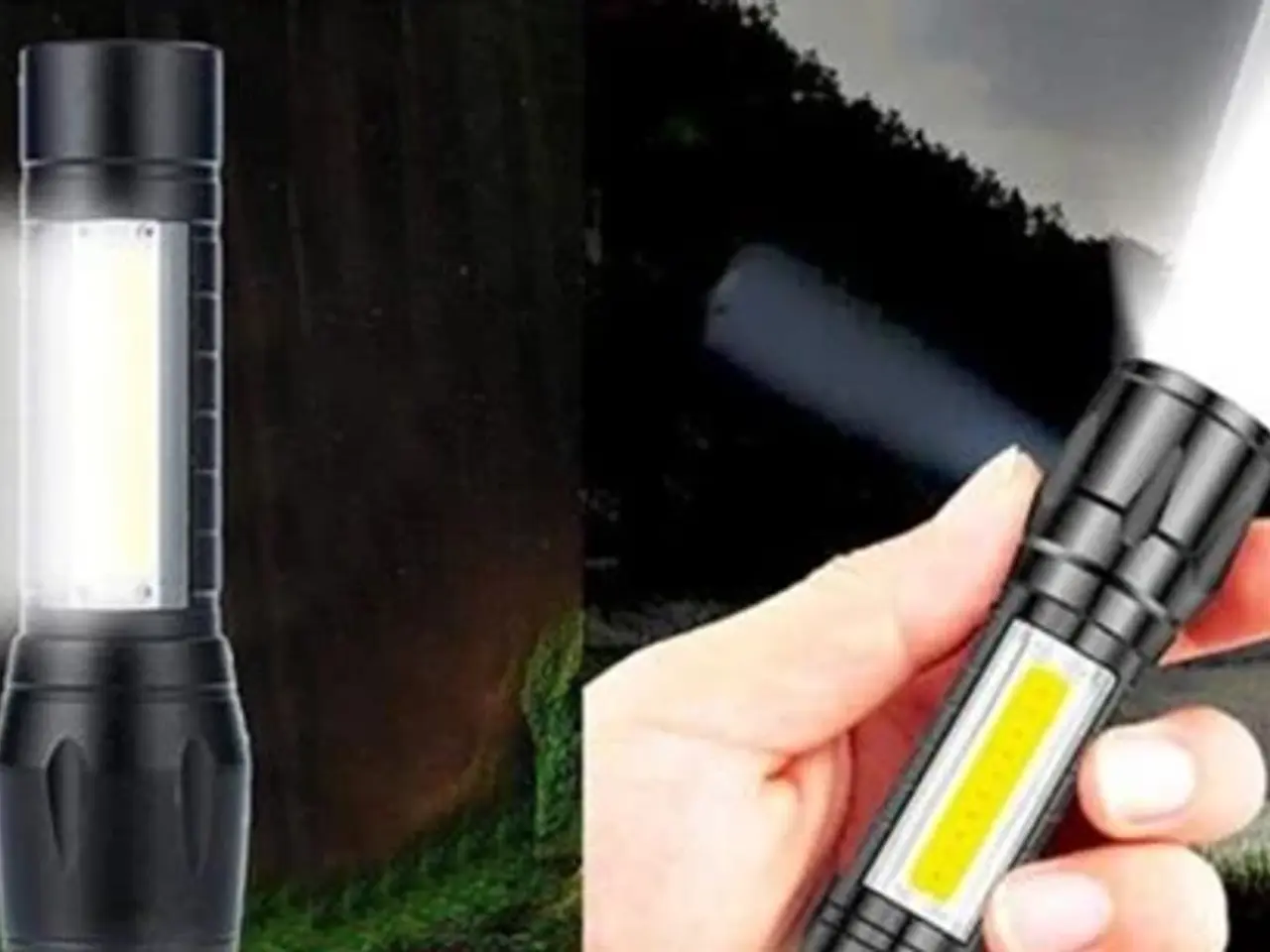 Billede 2 - LED genopladig kvalitets lygte