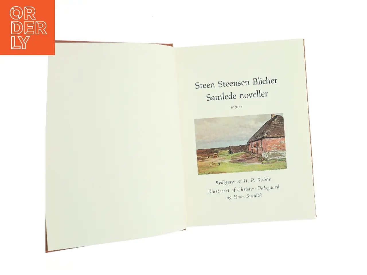 Billede 2 - Samlede noveller. Bind 1 af Steen Steensen Blicher (Bog)