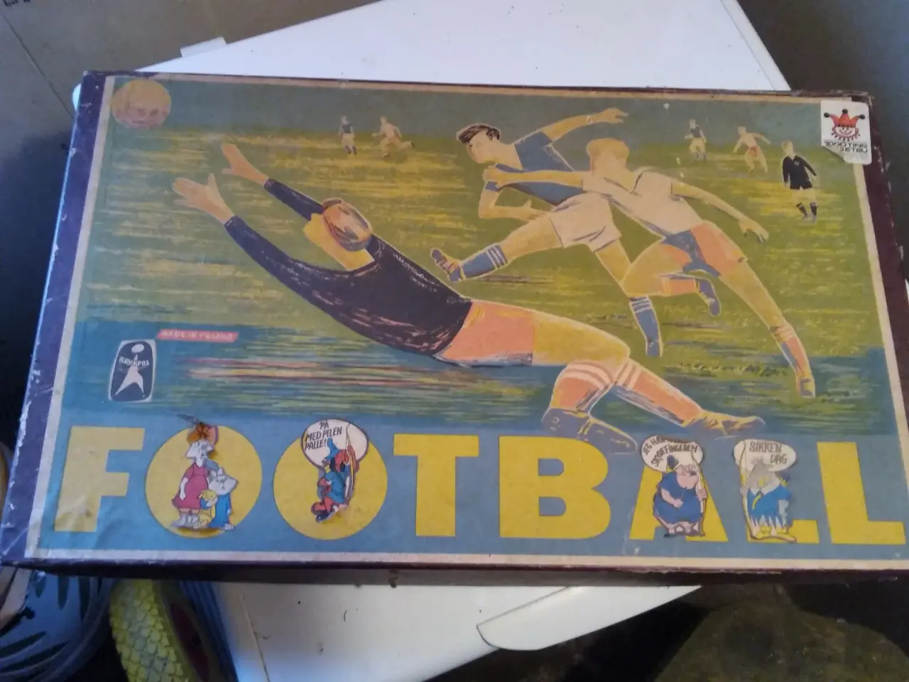 Billede 1 - Bordfodbold  1965