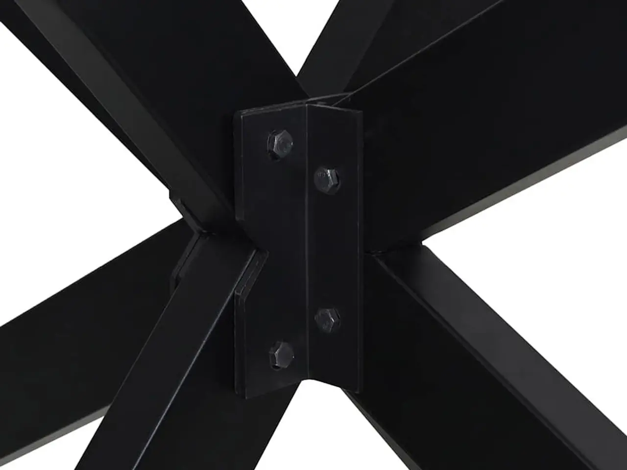 Billede 7 - Spisebordben edderkopformet sort 150x78x(72-73) cm stål