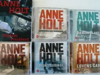 MP3 lydbøger af Anne Holt