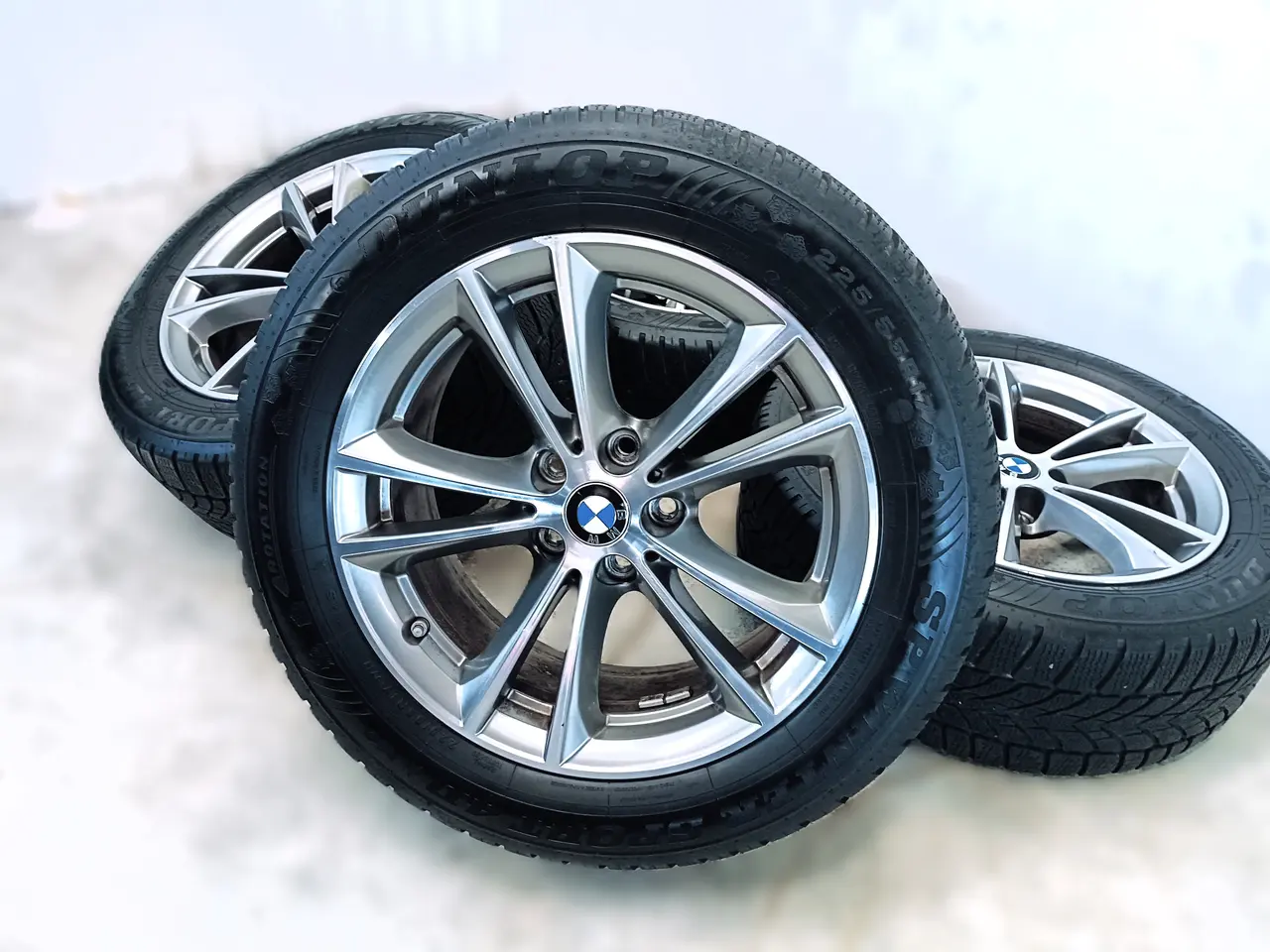 Billede 6 - 5x112 17" ET27 nav 66,6ø BMW vintersæt inkl.TPMS