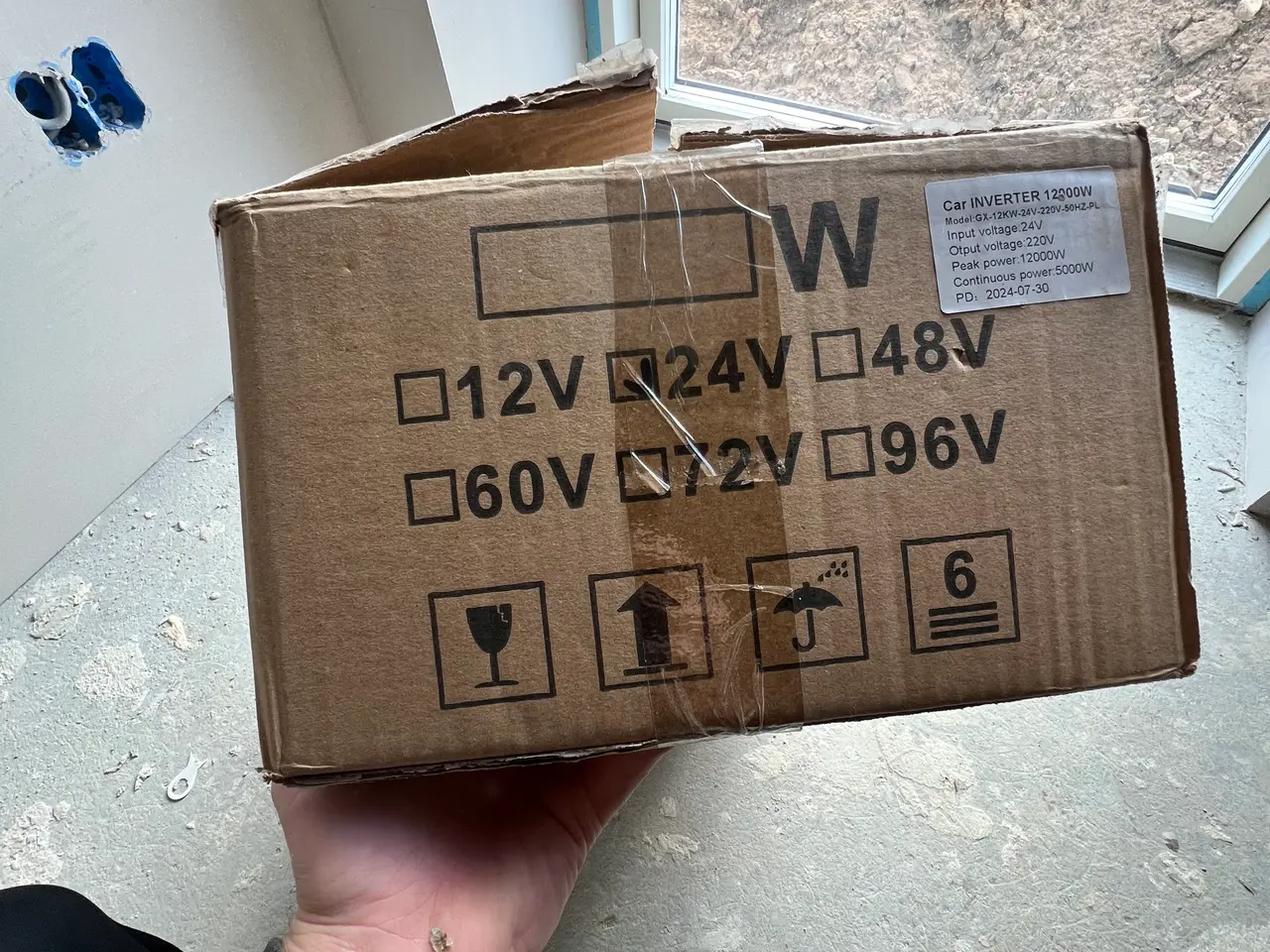 Billede 9 - Inverter kraftig og helt ny 12000w 24v perfekt til