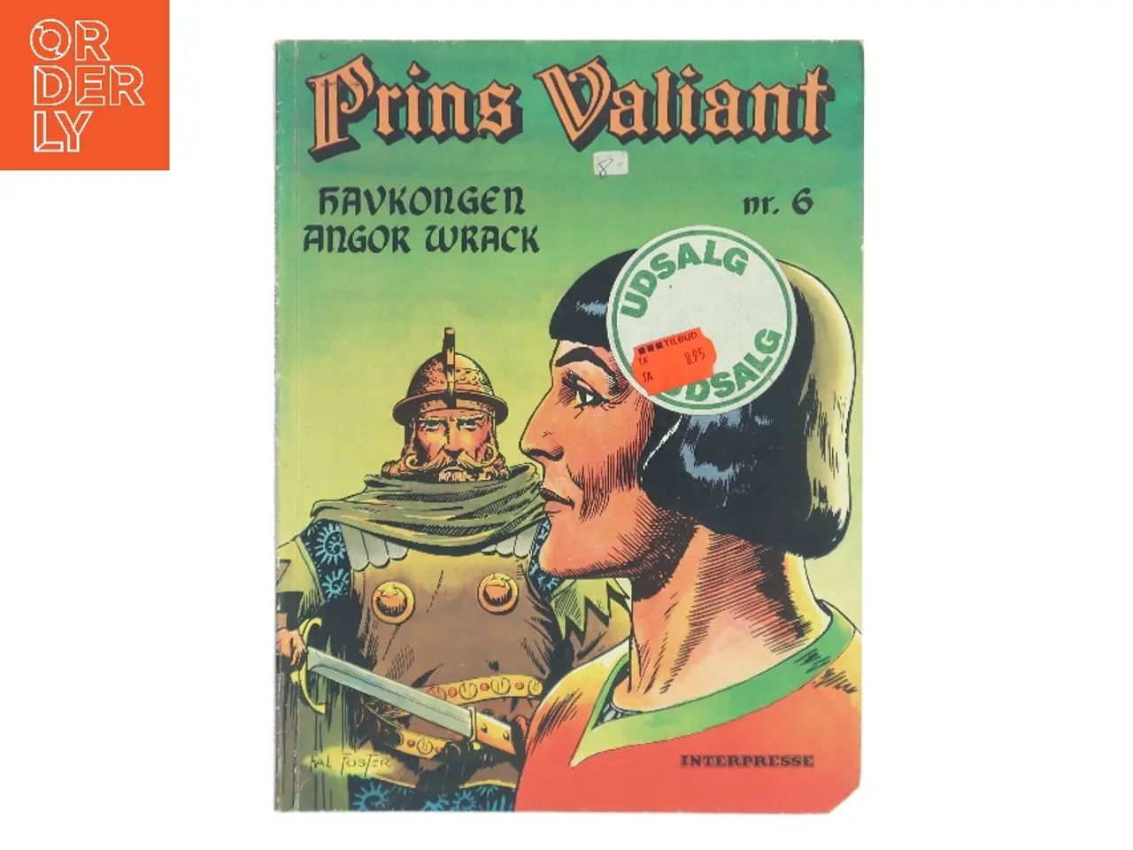 Billede 1 - Prins Valiant 6: Havkongen Angor Wrack af Hal Foster (Bog)