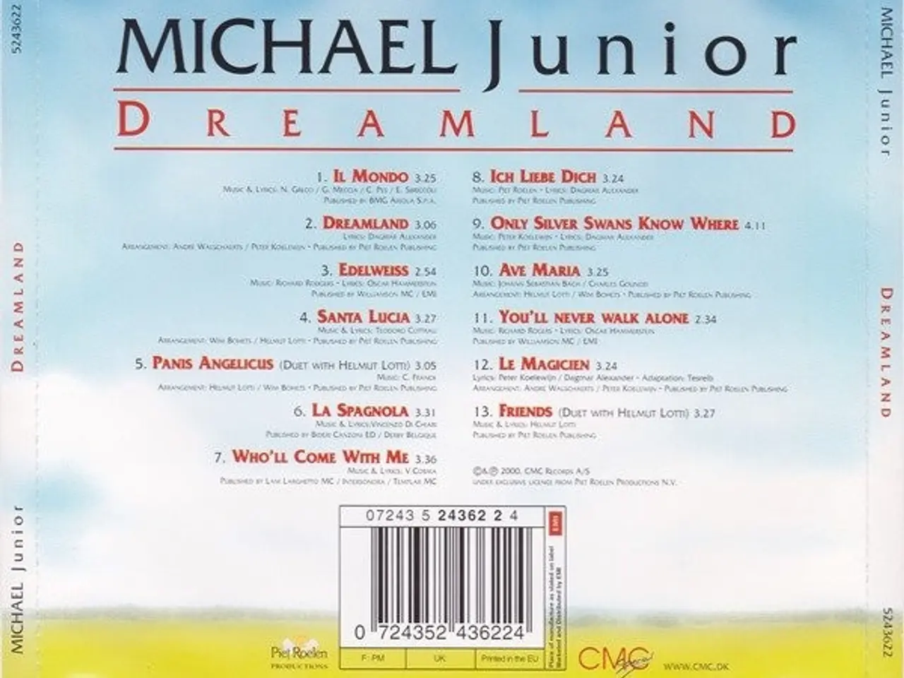 Billede 2 - Michael Junior – Dreamland – CD