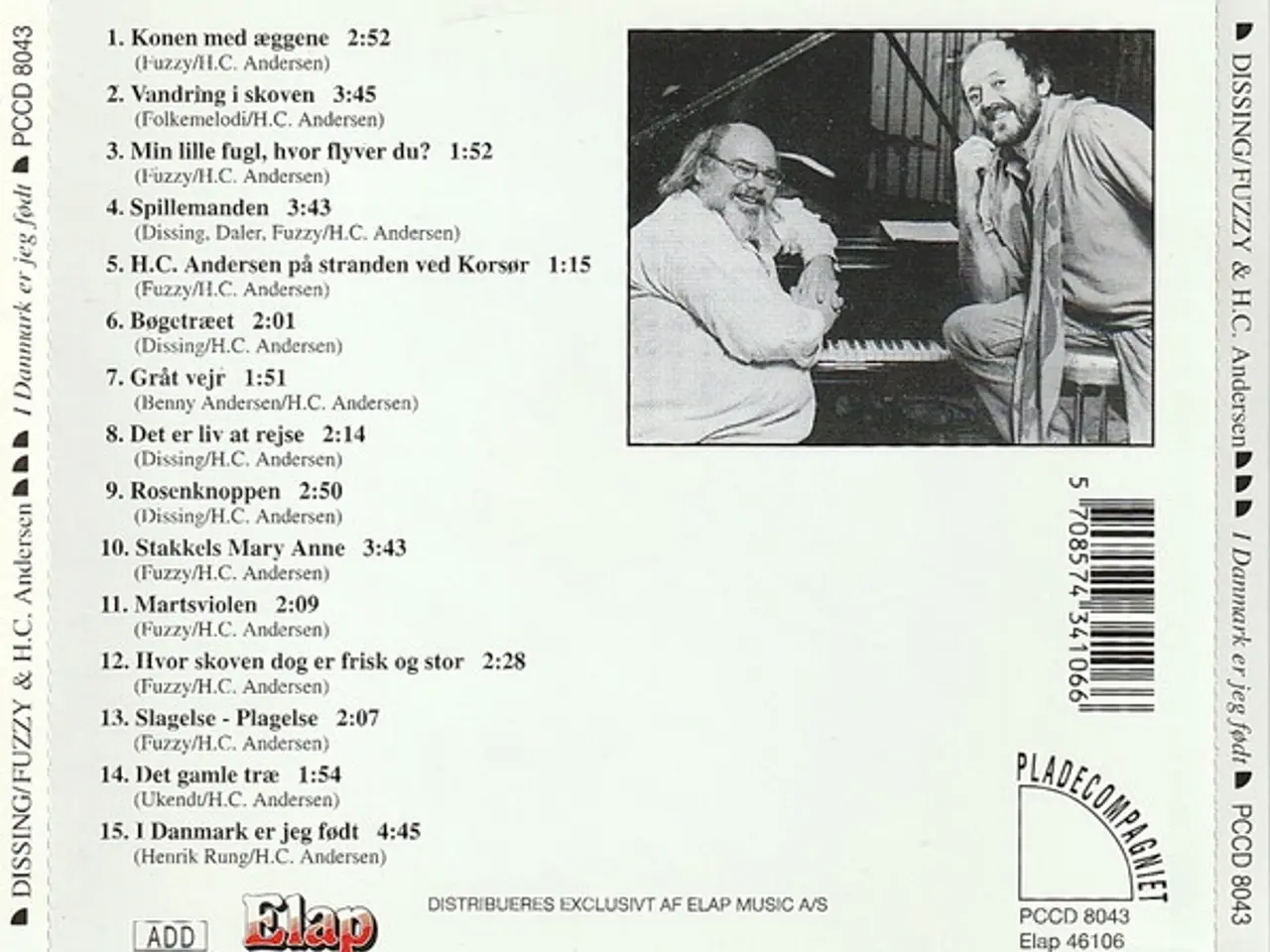 Billede 9 - Dissing* / Fuzzy – Føl Hvor Jeg Brænder – CD