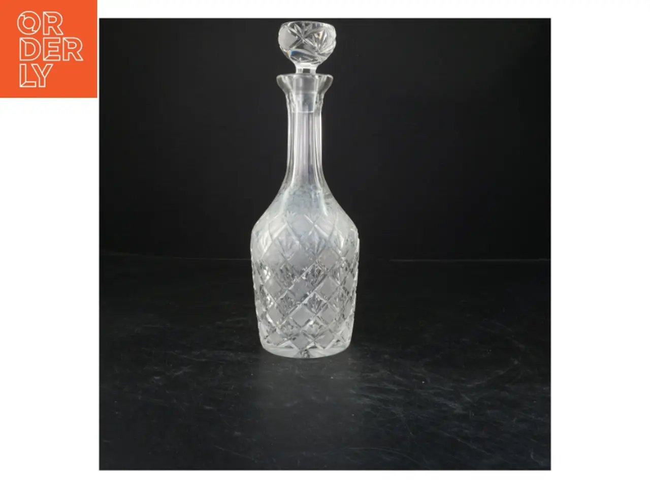 Billede 1 - Karaffel i krystal (str. 30x10 cm)