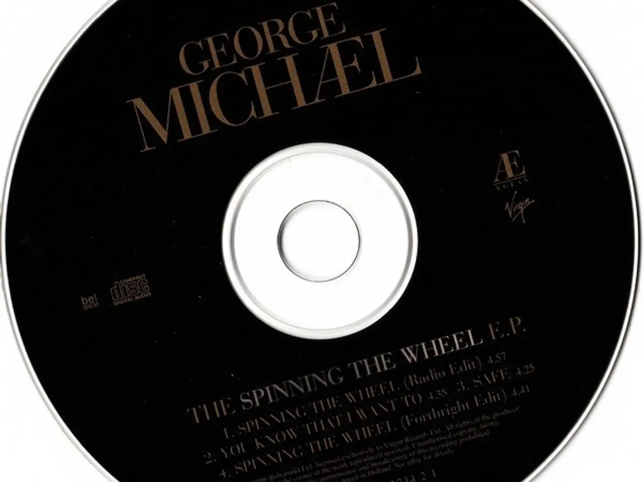 Billede 4 - George Michael – The Spinning The Wheel E.P. – CD