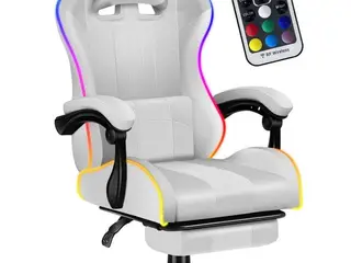Gamerstol Huzaro Force 4.7 RGB White