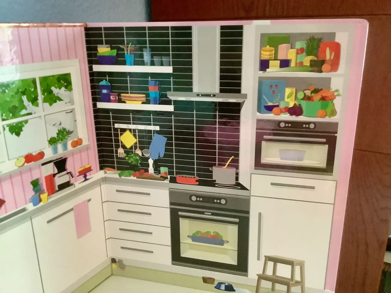 Billede 9 - Barbie “hus” med møbler.