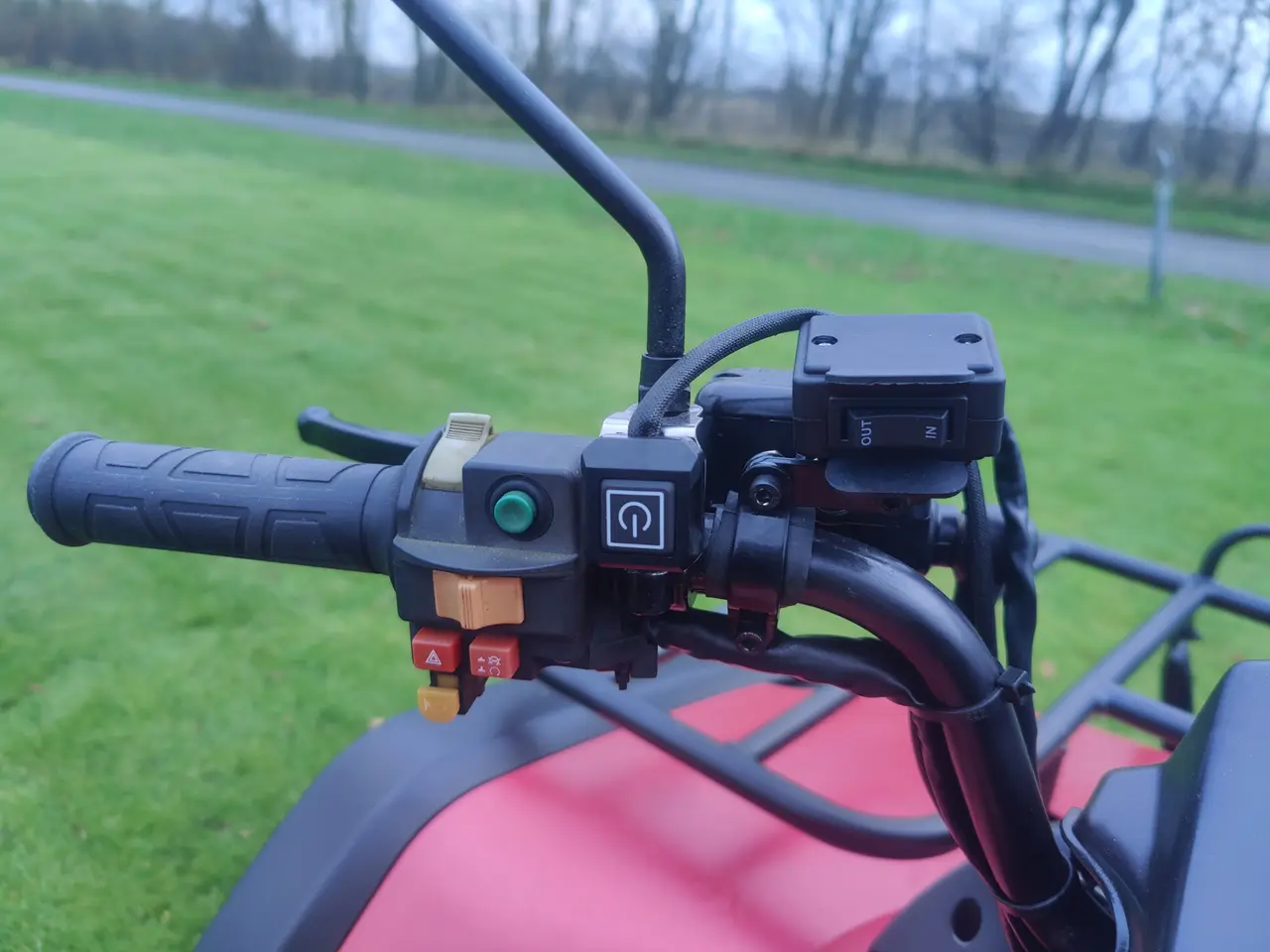Billede 7 - Flot Keeway GTX 300 4x4 ATV på bilplader