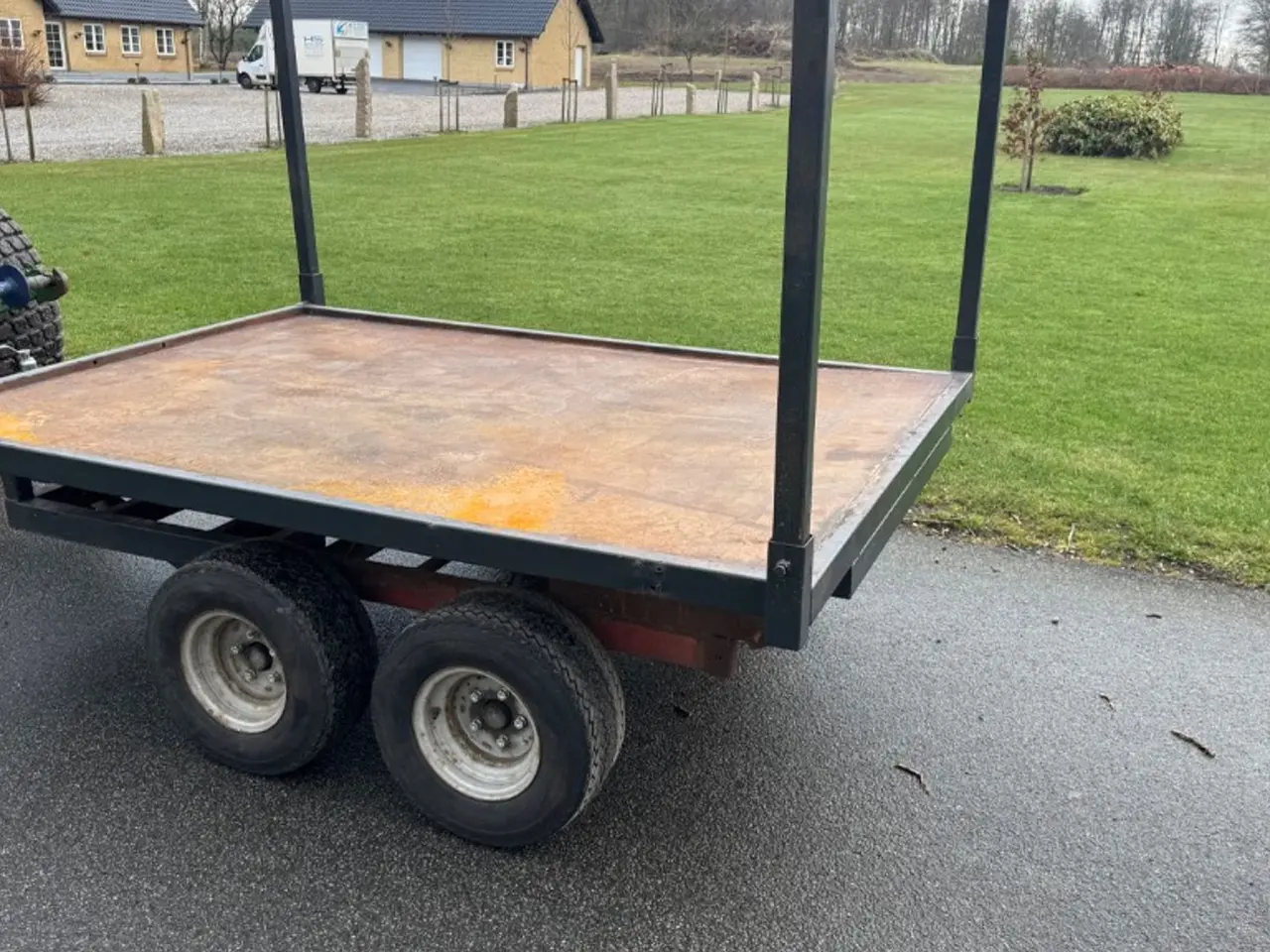 Billede 3 - Boggie vogn med hydraulisk tip 230x160cm