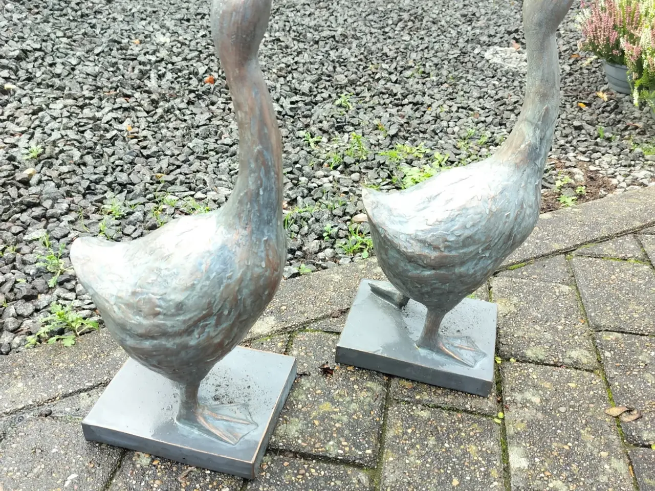 Billede 2 - skulptur af gås