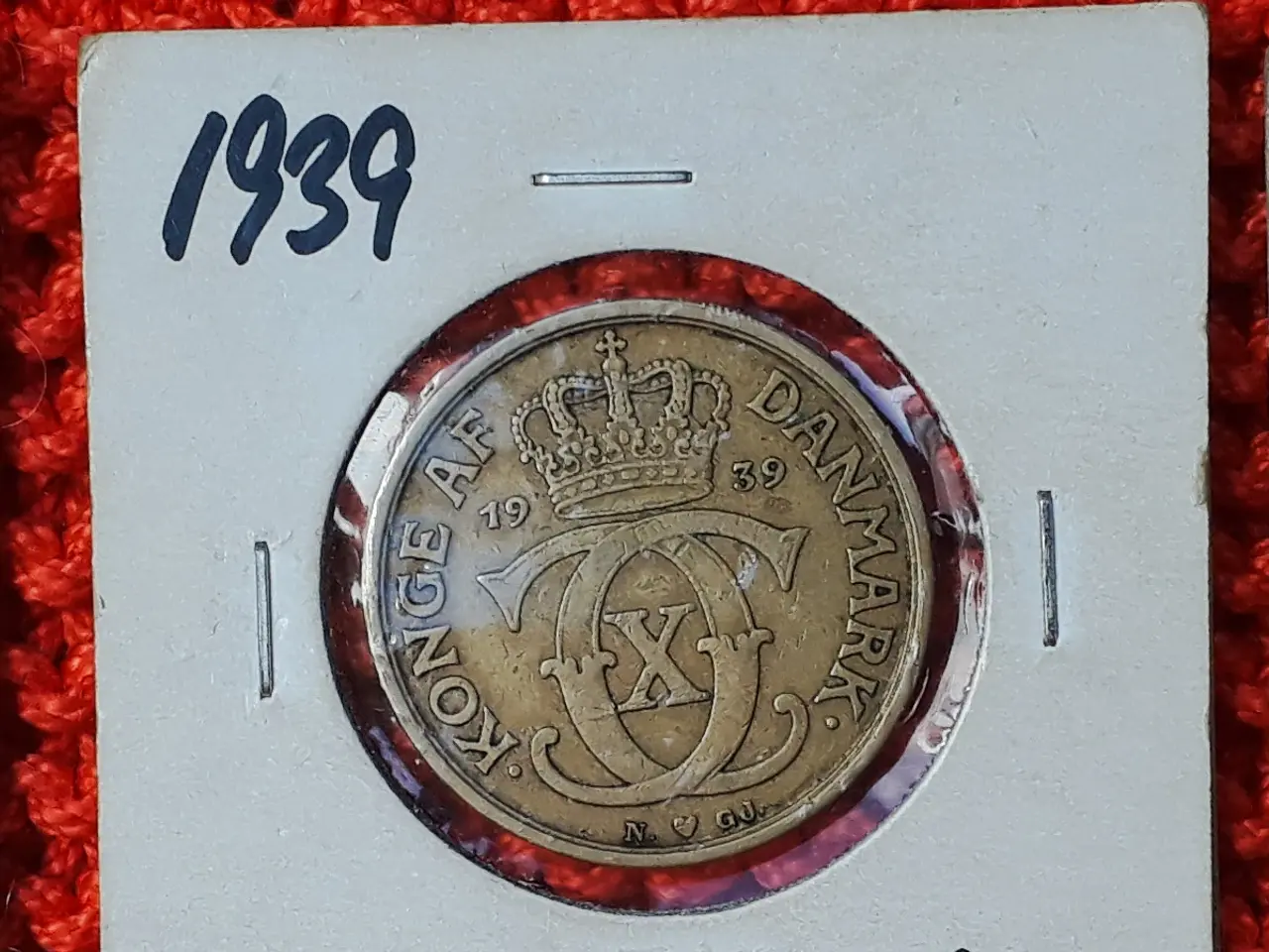 Billede 1 - 3 Ældre danske 1 Krone