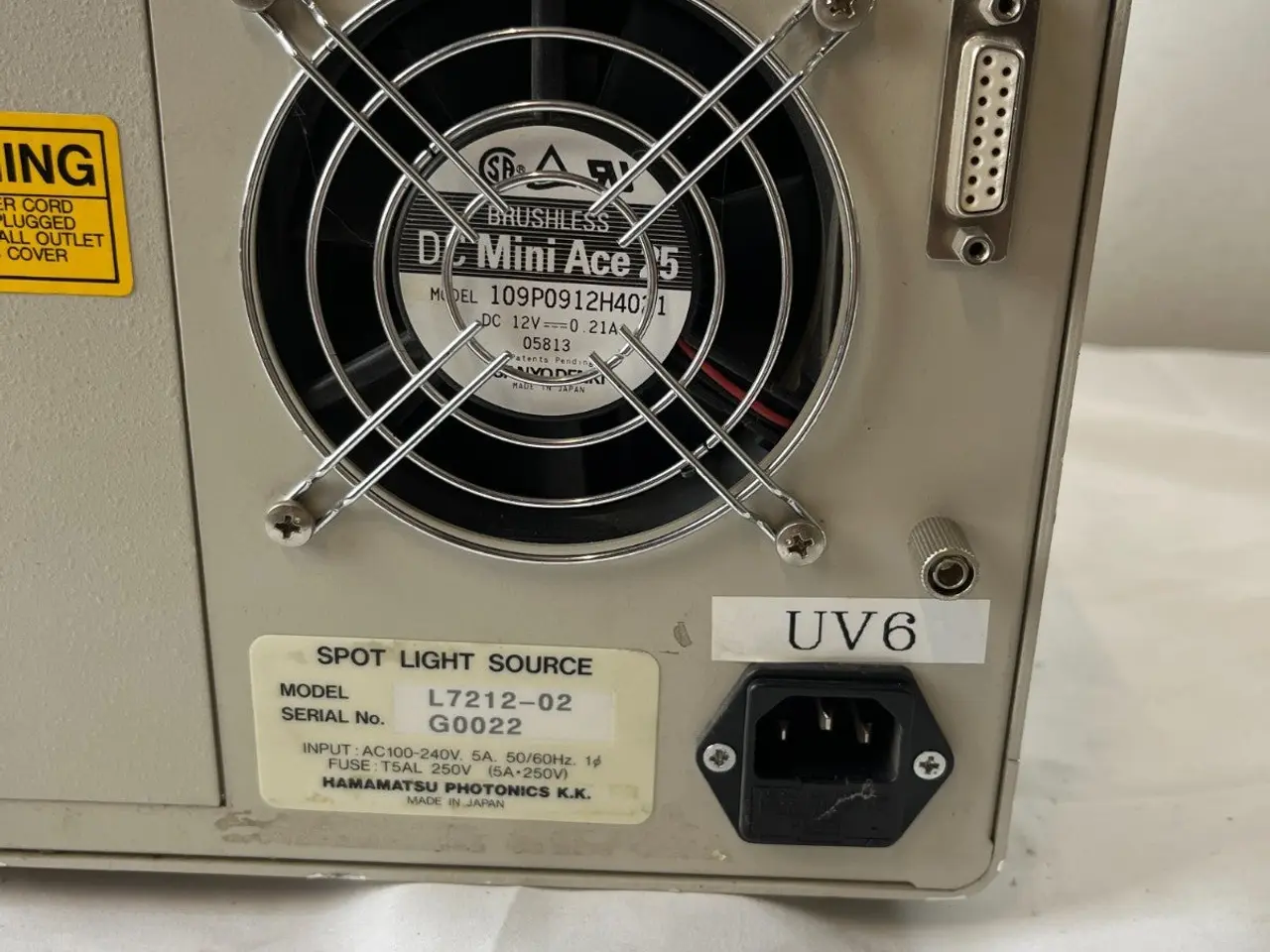 Billede 12 - Hamamatsu Photocure 200 UV Spot Light Source UV6