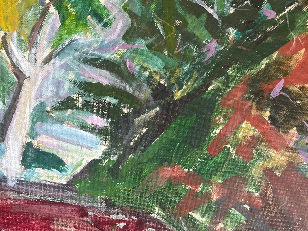 Billede 8 - Maleri, Emil A. Schou. Natur. Skønne farver. 