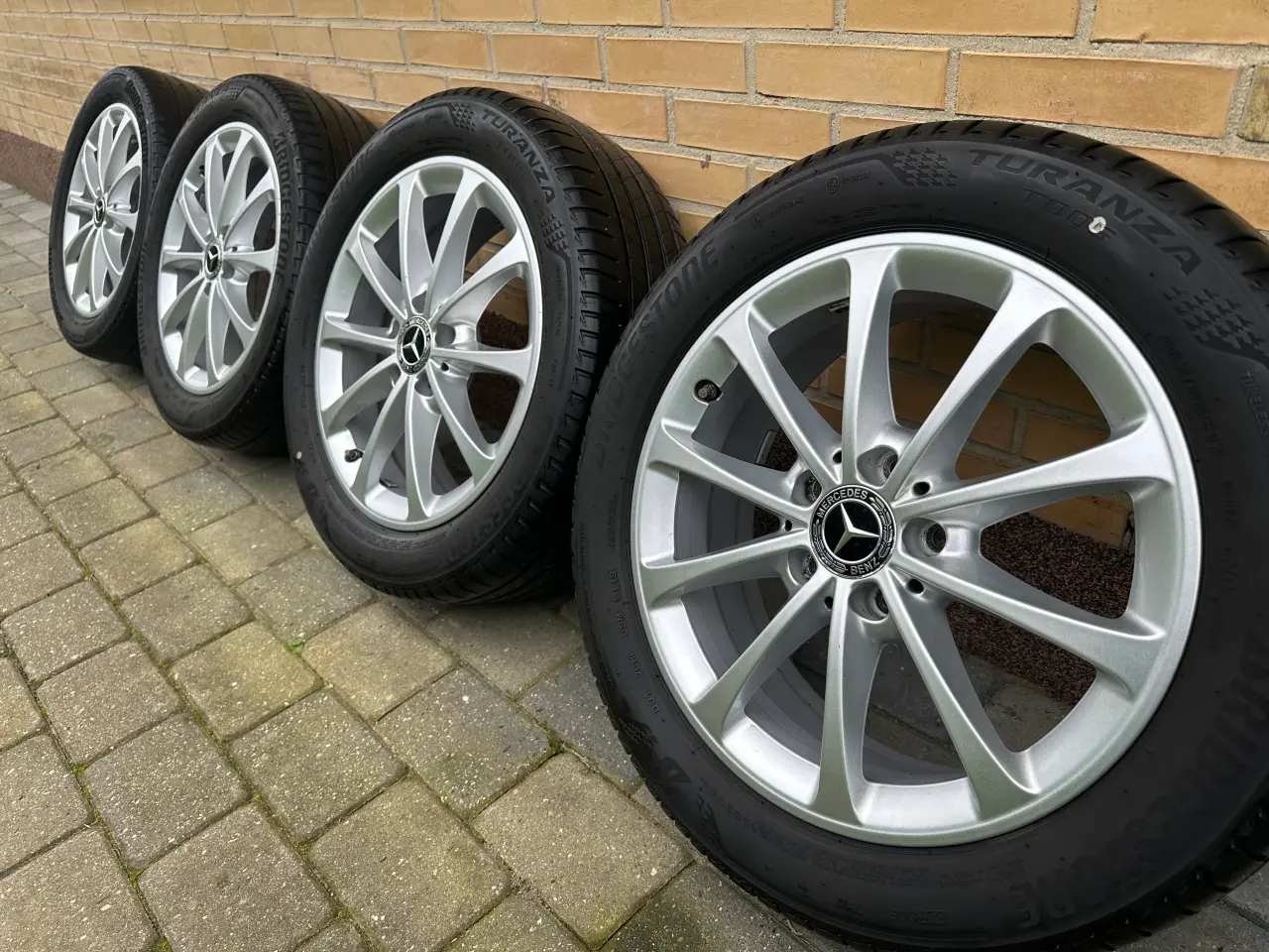 Billede 1 - 17" Originale Mercedes/Vw 5x112 med tpms