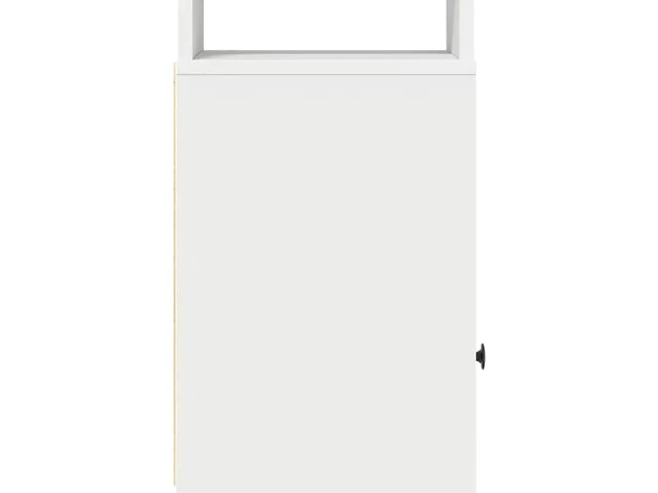 Billede 6 - Sengebord med skuffe 25×31×66 cm - hvid