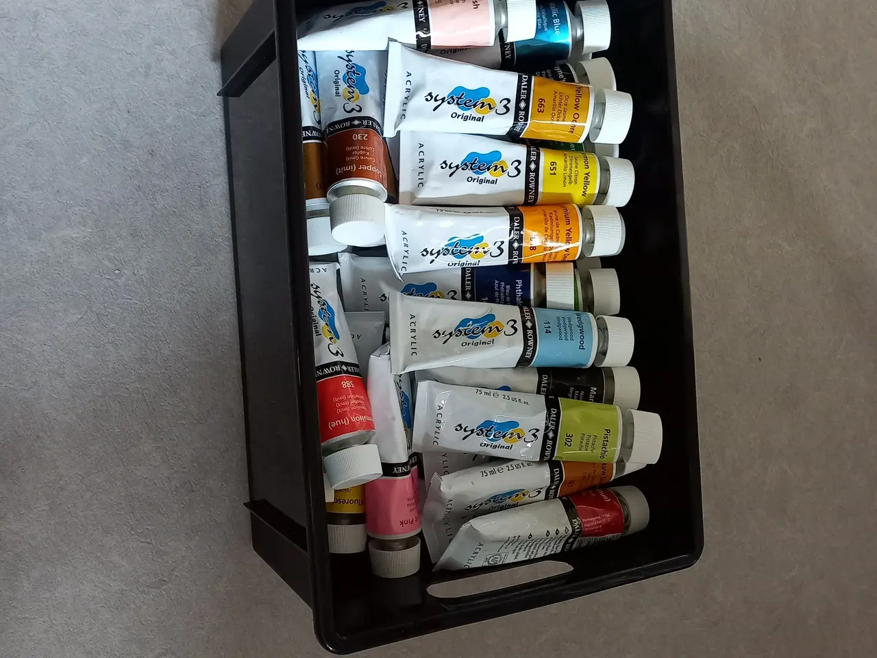 Billede 3 - Daler Rowney acrylic maling