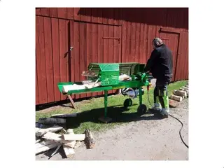 elhydraulisk brændekløver 7tons