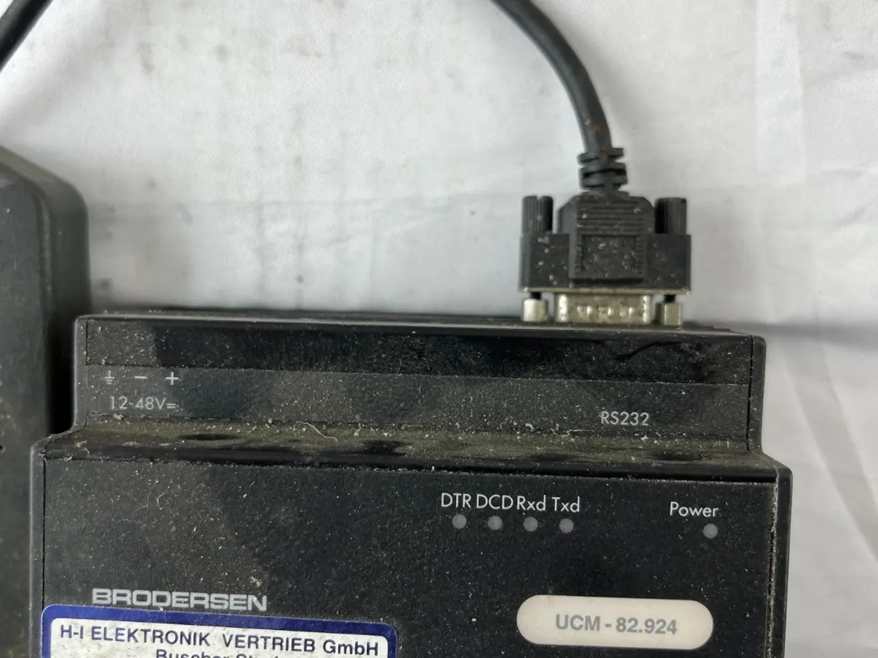 Billede 4 - Brodersen UCM-82.924 PSTN Modem 12-48VDC RS232 med