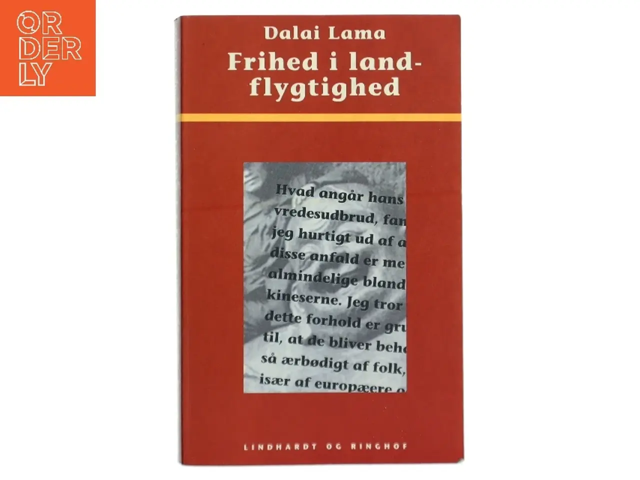 Billede 1 - Frihed i landflygtighed : selvbiografi af Bstan-'dzin-rgya-mtsho (Bog)