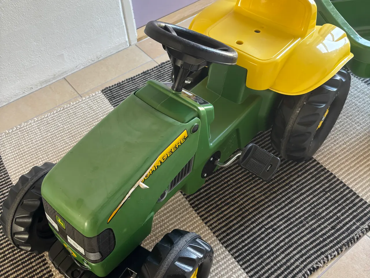 Billede 2 - John Deere traktor med anhænger
