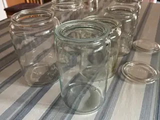 Henkogningsglas / Syltekrukker gamle