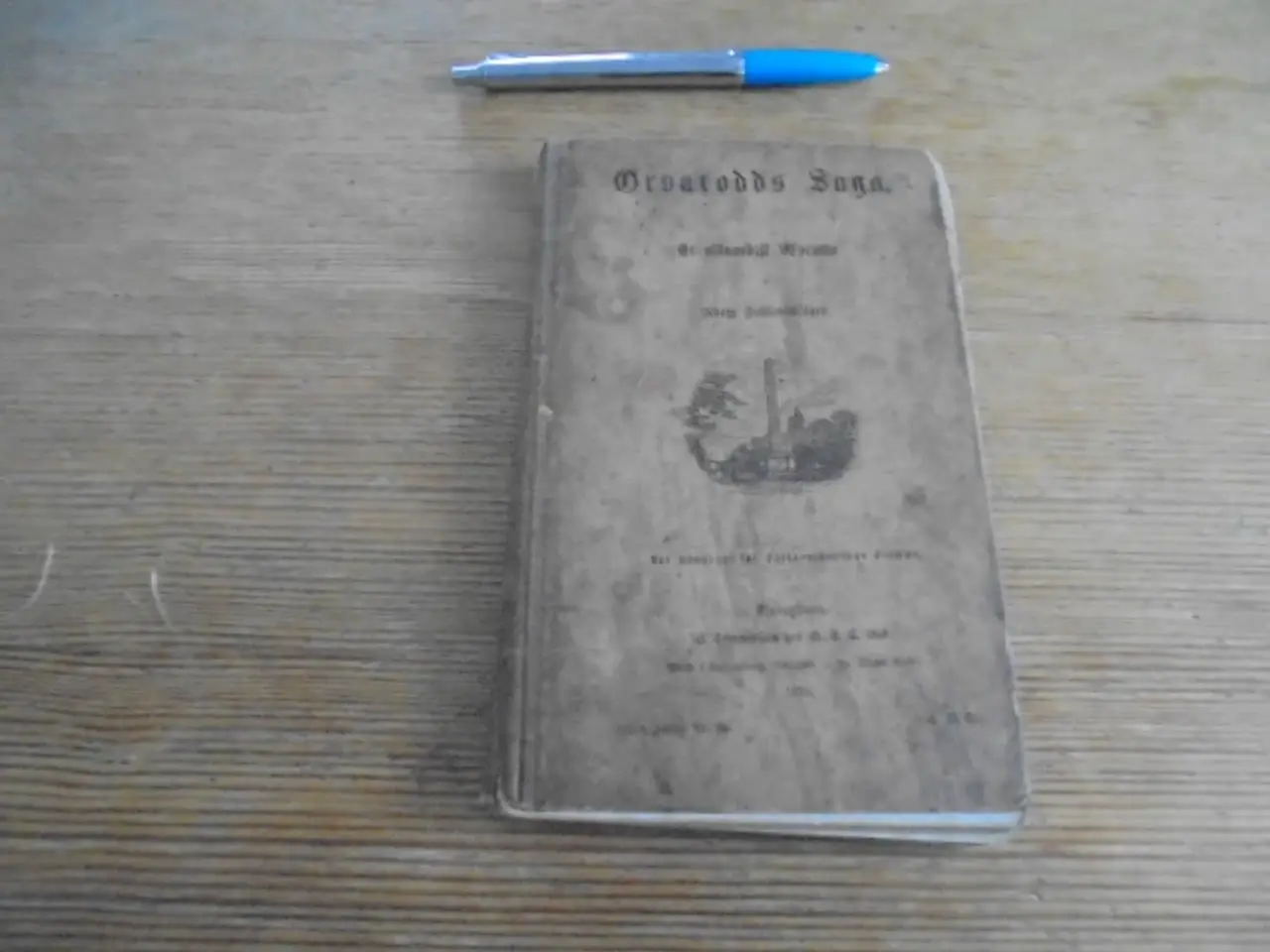 Billede 1 - Ørvarodds Saga – Udg. Fra 1876  