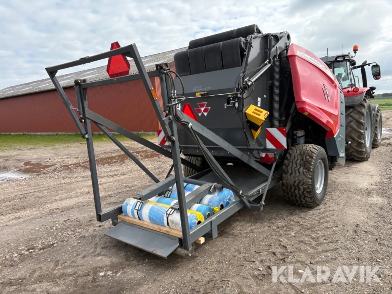 Billede 5 - Ballepresser Massey Ferguson 4180V RB