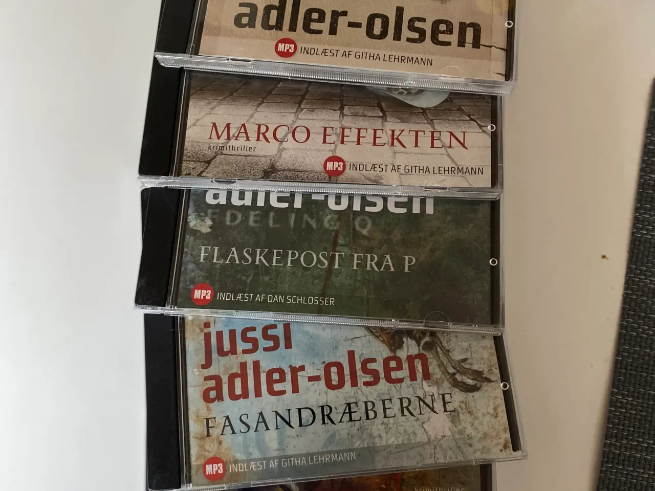 Billede 2 - Jussi Adler-Olsen og Nesbø Lydbøger