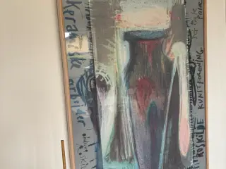 Peter Brandes kunstplakater i træramme