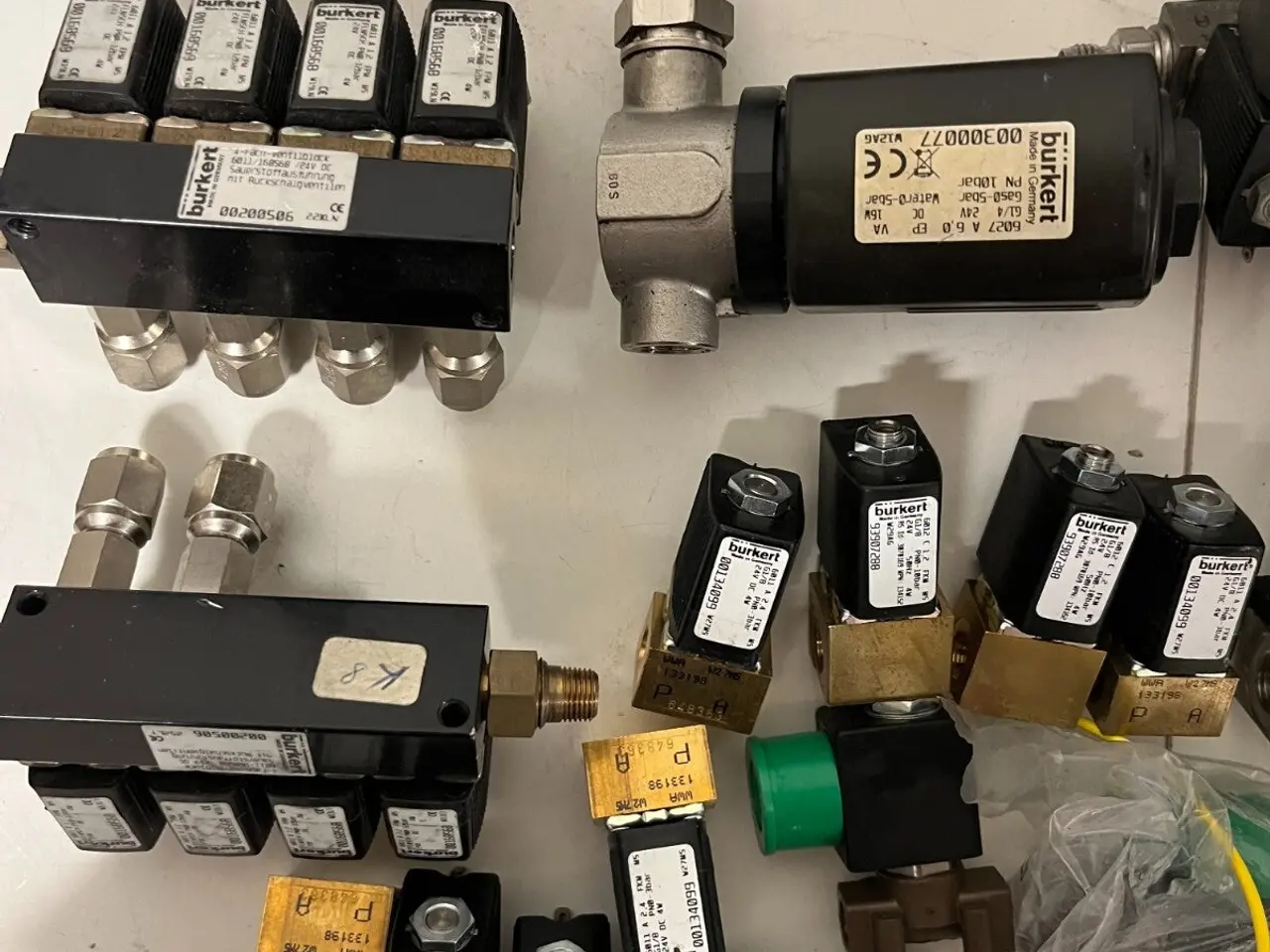 Billede 3 - Bürkert magnetventil parti 6013 6014 6016 Fittings