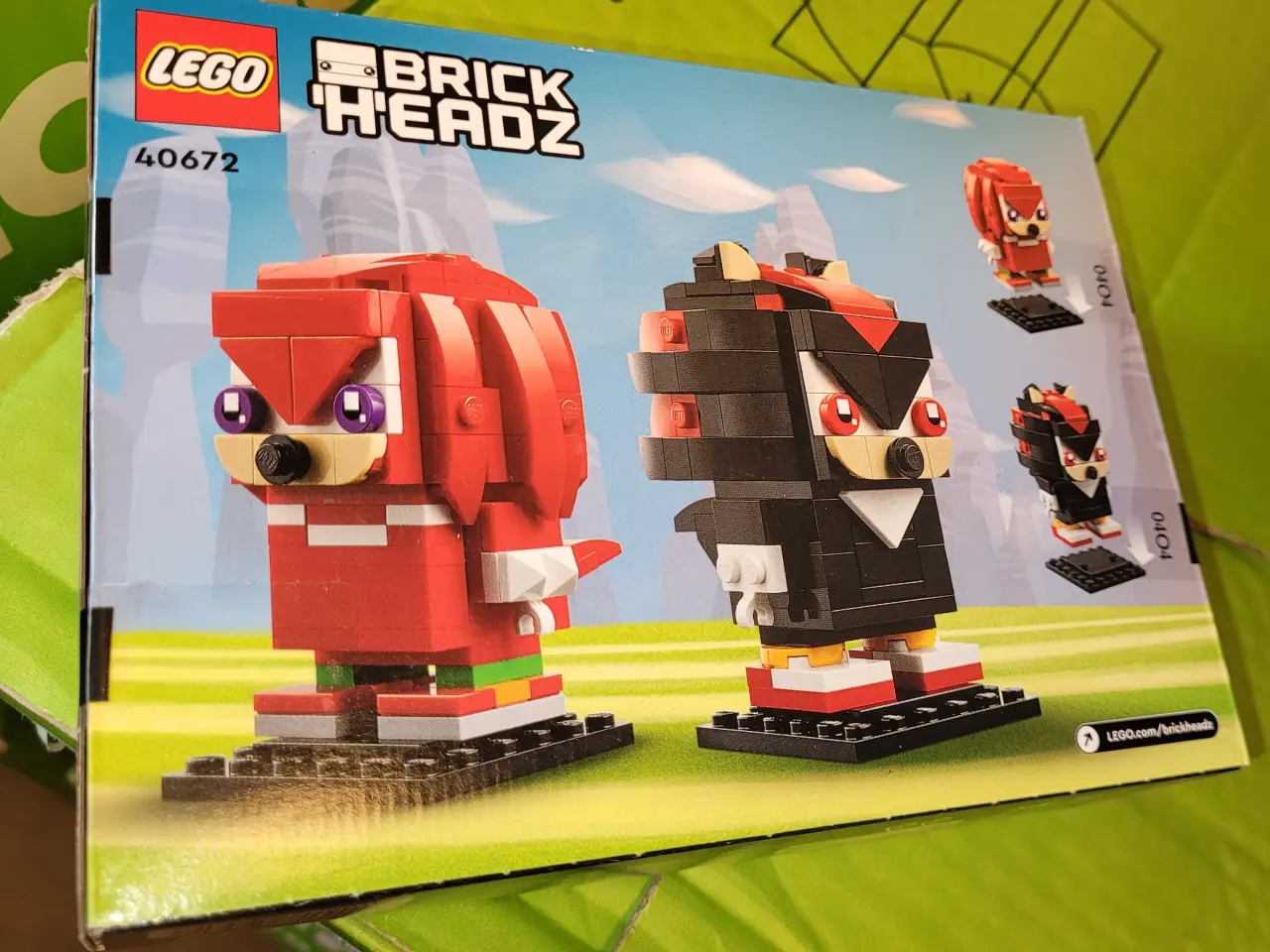 Billede 2 - Lego Brickheadz, ny 40672 Sonic: Knuckles & Shadow